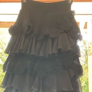 Anthropologie Juerga Gathering Skirt, M. Ruffles.